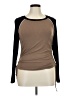 Cider 100% Polyester Brown 3/4 Sleeve T-Shirt Size 1X - photo 1