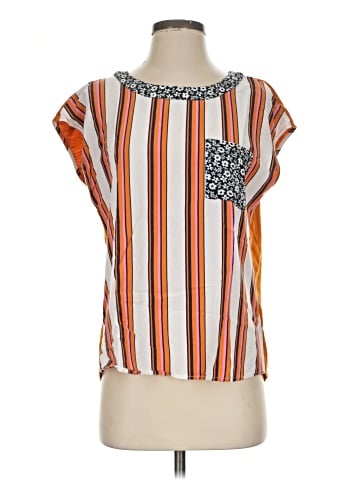 Porridge Short Sleeve Blouse (view 1)