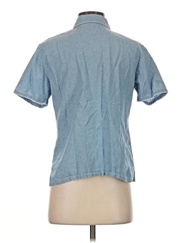 Classic Elements Short Sleeve Button-Down Shirt (view 2)