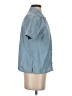 Classic Elements 100% Cotton Blue Short Sleeve Button-Down Shirt Size S - photo 4