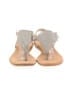 White Mountain Silver Sandals Size 8 1/2 - photo 2