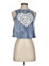 Alya Blue Tank Top Size XXS - photo 1
