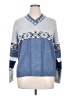 Liz Claiborne Argyle Blue Pullover Sweater Size XL - photo 1