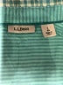 L.L.Bean 100% Nylon Checkered-gingham Green Long Sleeve Button-Down Shirt Size L - photo 7