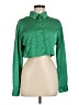 Daisy Green Long Sleeve Blouse Size M - photo 1