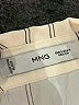 MNG 100% Polyester Graphic Ivory Long Sleeve Blouse Size 4 - photo 7