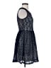 Guess Argyle Blue Casual Dress Size S (estimated) - photo 4