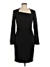 Halston Solid Black Cocktail Dress Size 6 - photo 1