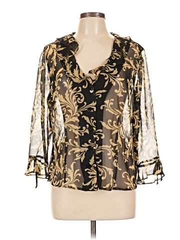 Miss Dorby 3/4 Sleeve Blouse (view 1)