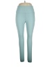 Reebok Solid Teal Active Pants Size XL - photo 1