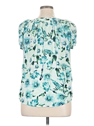 St. John's Bay Short Sleeve Blouse (view 2)