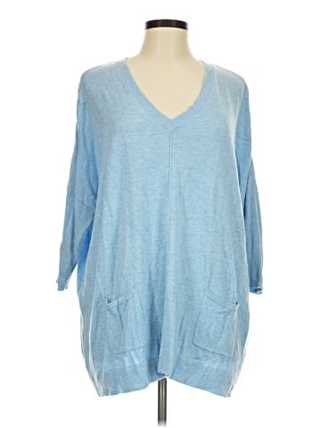 August Silk Pullover Sweater (view 1)