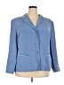 DressBarn 100% Silk Blue Silk Blazer Size 20 - photo 1