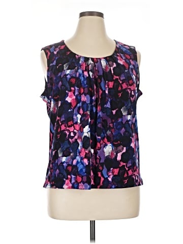 Evan Picone Sleeveless Blouse (view 1)