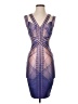 Wow Couture Graphic Blue Cocktail Dress Size S - photo 1