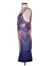 Wow Couture Graphic Blue Cocktail Dress Size S - photo 5