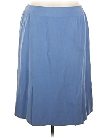 DressBarn Silk Skirt (view 1)