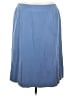 DressBarn 100% Silk Solid Blue Silk Skirt Size 20 - photo 1