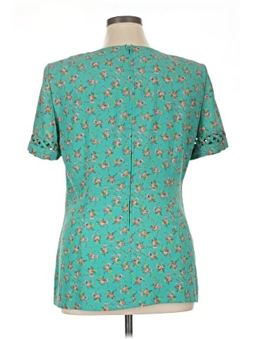 Leslie Fay Short Sleeve Blouse (view 2)