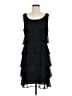 metaphor 100% Polyester Black Cocktail Dress Size 8 - photo 1