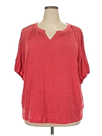 Cable & Gauge Short Sleeve Top (view 1)