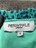 Periwinkle 100% Polyester Teal Sleeveless Blouse Size S - photo 8
