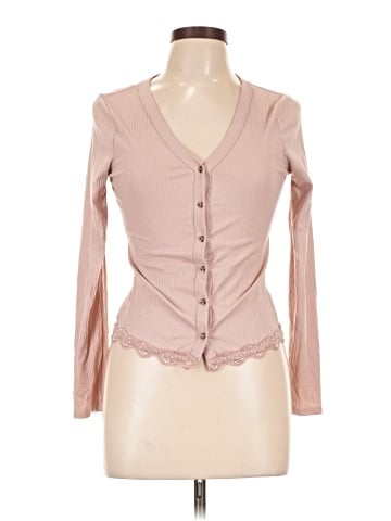 Pink Rose Cardigan (view 1)