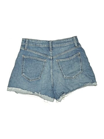 Madewell Curvy High-Rise Denim Shorts in Lavista Wash (view 2)