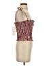 Zara Burgundy Sleeveless Top Size S - photo 4