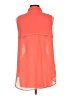 B_envied 100% Polyester Color Block Orange Sleeveless Blouse Size L - photo 2