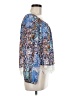 Aqua 100% Polyester Blue Long Sleeve Blouse Size M - photo 4