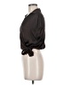 By Design 100% Polyester Black Short Sleeve Blouse Size M - photo 5