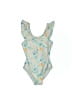 Disney Print Blue One Piece Swimsuit Size 3 - photo 1