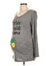 Instant Message Gray 3/4 Sleeve T-Shirt Size L (estimated) - photo 1