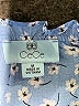 CeCe Blue Long Sleeve Blouse Size M - photo 7