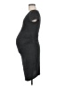 Feathers Gray Casual Dress Size Med Maternity - photo 5