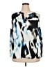 DKNY 100% Polyester Blue Sleeveless Blouse Size 3X - photo 1