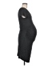 Feathers Gray Casual Dress Size Med Maternity - photo 4