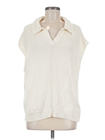Weatherproof Sleeveless Button-Down Shirt (view 1)