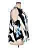 DKNY 100% Polyester Blue Sleeveless Blouse Size 3X - photo 4