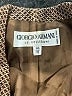Giorgio Armani Houndstooth Brown Blazer Size 10 - photo 6