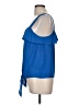 1.State 100% Polyester Blue Sleeveless Blouse Size M - photo 5
