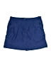 IZOD 100% Polyester Solid Blue Skort Size 8 - photo 1