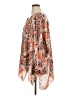 Rose + Olive 100% Polyester Orange Kimono Size 1X - photo 5