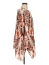 Rose + Olive 100% Polyester Orange Kimono Size 1X - photo 4