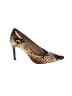 Antonio Melani 100% Leather Animal Print Gold Heels Size 7 1/2 - photo 1