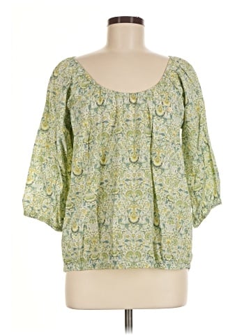 Liberty Art Fabrics for J.Crew 3/4 Sleeve Blouse (view 1)