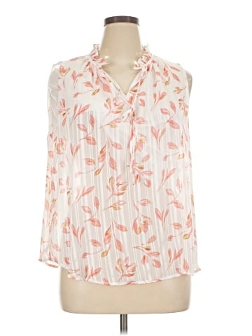 Anne Klein Sleeveless Blouse (view 1)