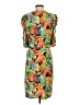 Veronica M. Tropical Orange Cocktail Dress Size S - photo 2