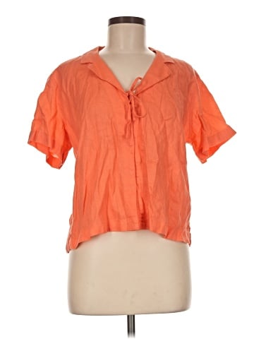 Calypso St. Barth Short Sleeve Blouse (view 1)